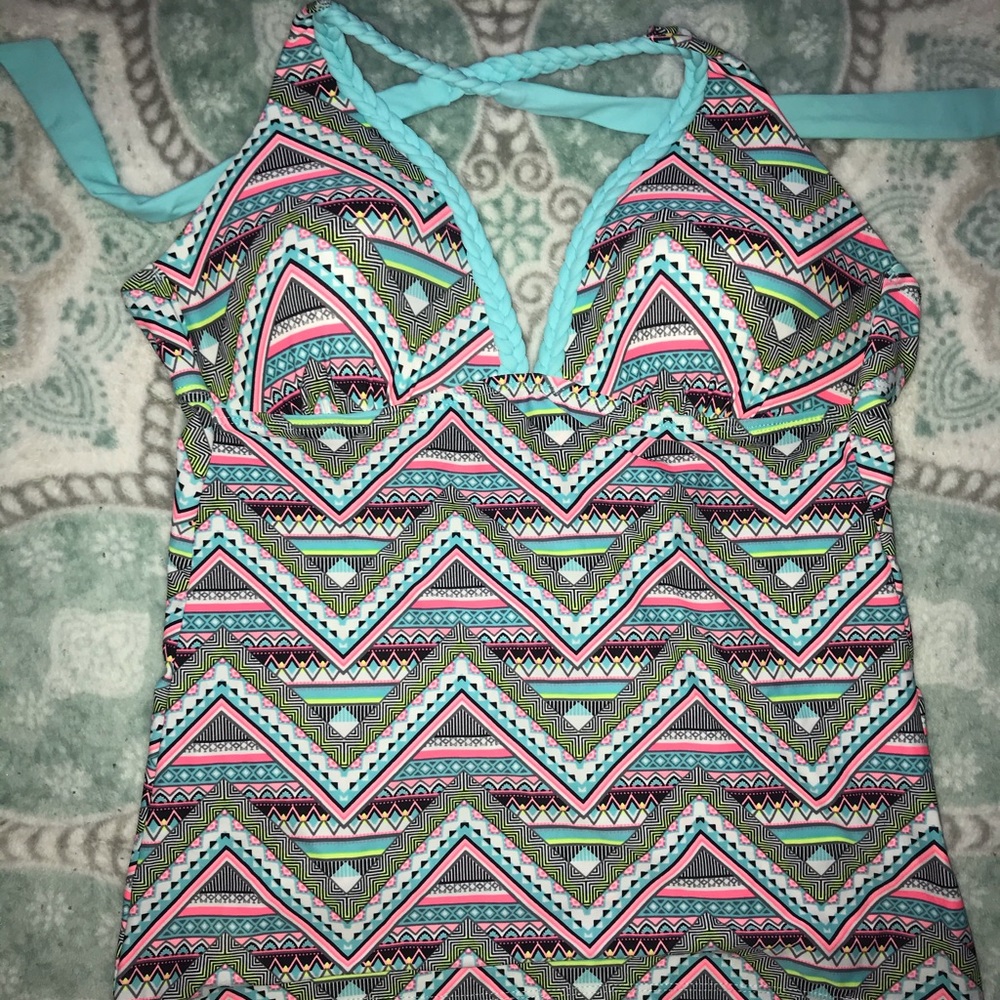 SO Brand Name Tankini Swim Top